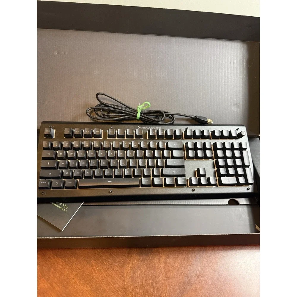 Das Keyboard X50 RGB Mechanical Wired Gaming Keyboard – Black
